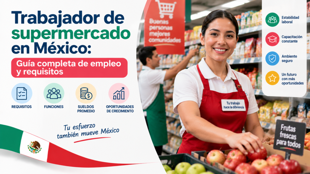 TRABAJADOR DE SUPERMERCADO